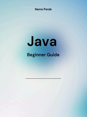 cover image of Java Beginner Guide